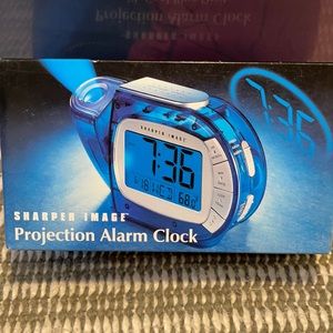 Sharper Image Projection Alarm Clock NIB